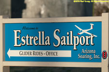 Estrella Sailport sign